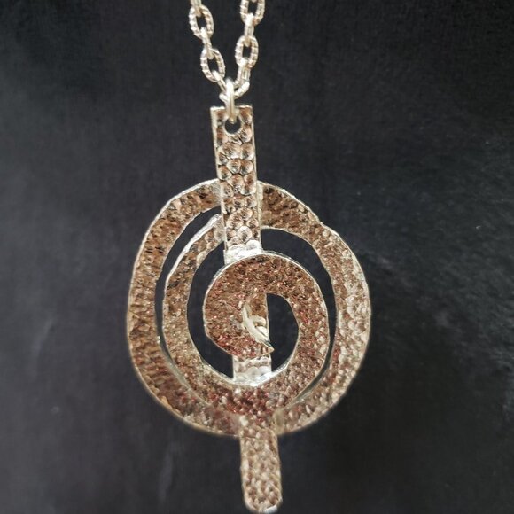 Womens Fashion Gold Round Drop Pendant Teardrop Necklace Jewellery - Picture 3 of 6